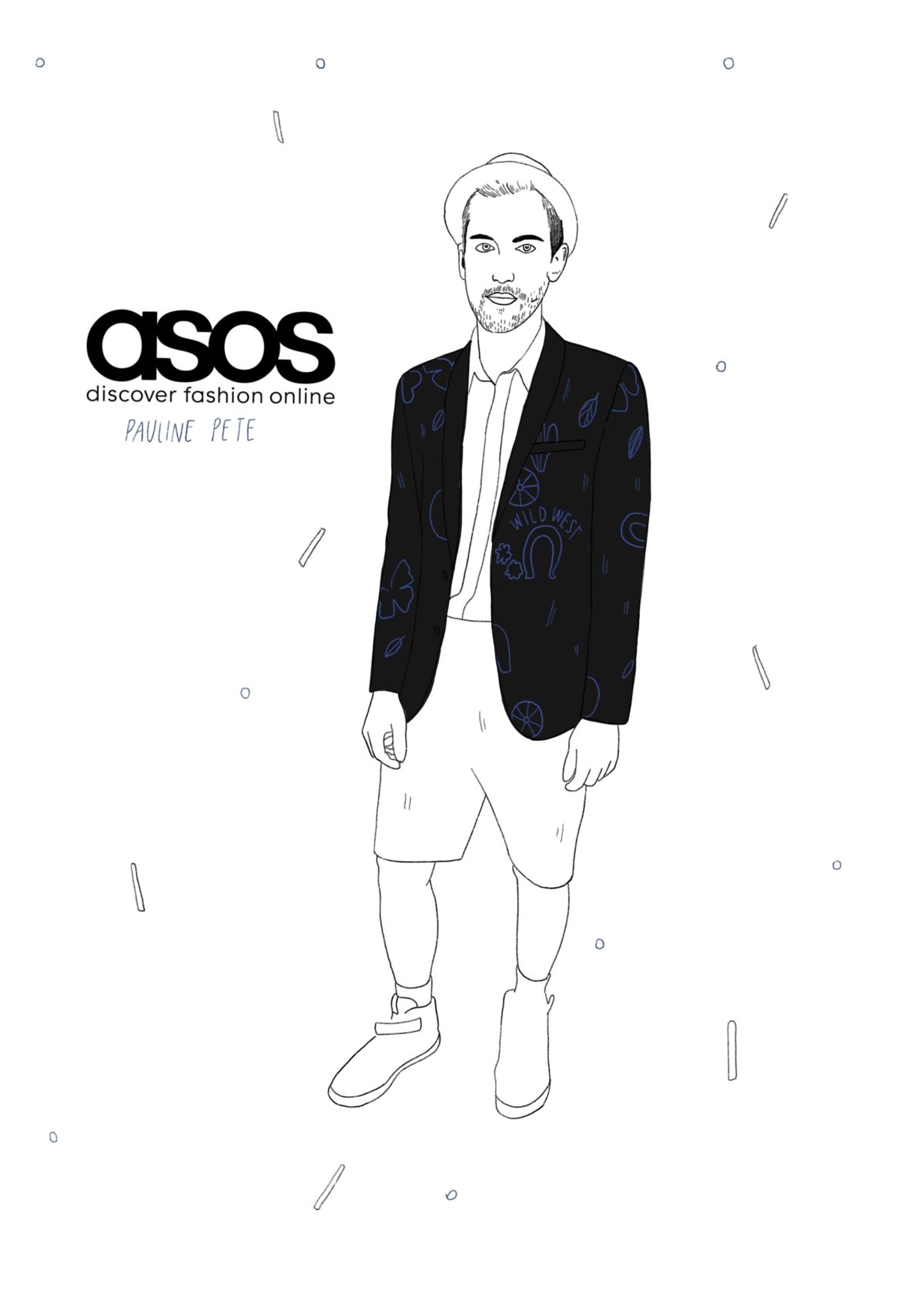 From The Archive: ASOS Illustration by Pauline Pete