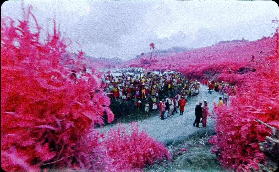 Richard Mosse’s monumental video installation The Enclave (2013)