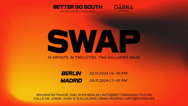 New group exhibition: SWAP at BETTER GO SOUTH