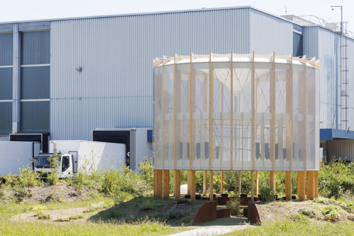 AirBubble restorative space: A biotech garden for…