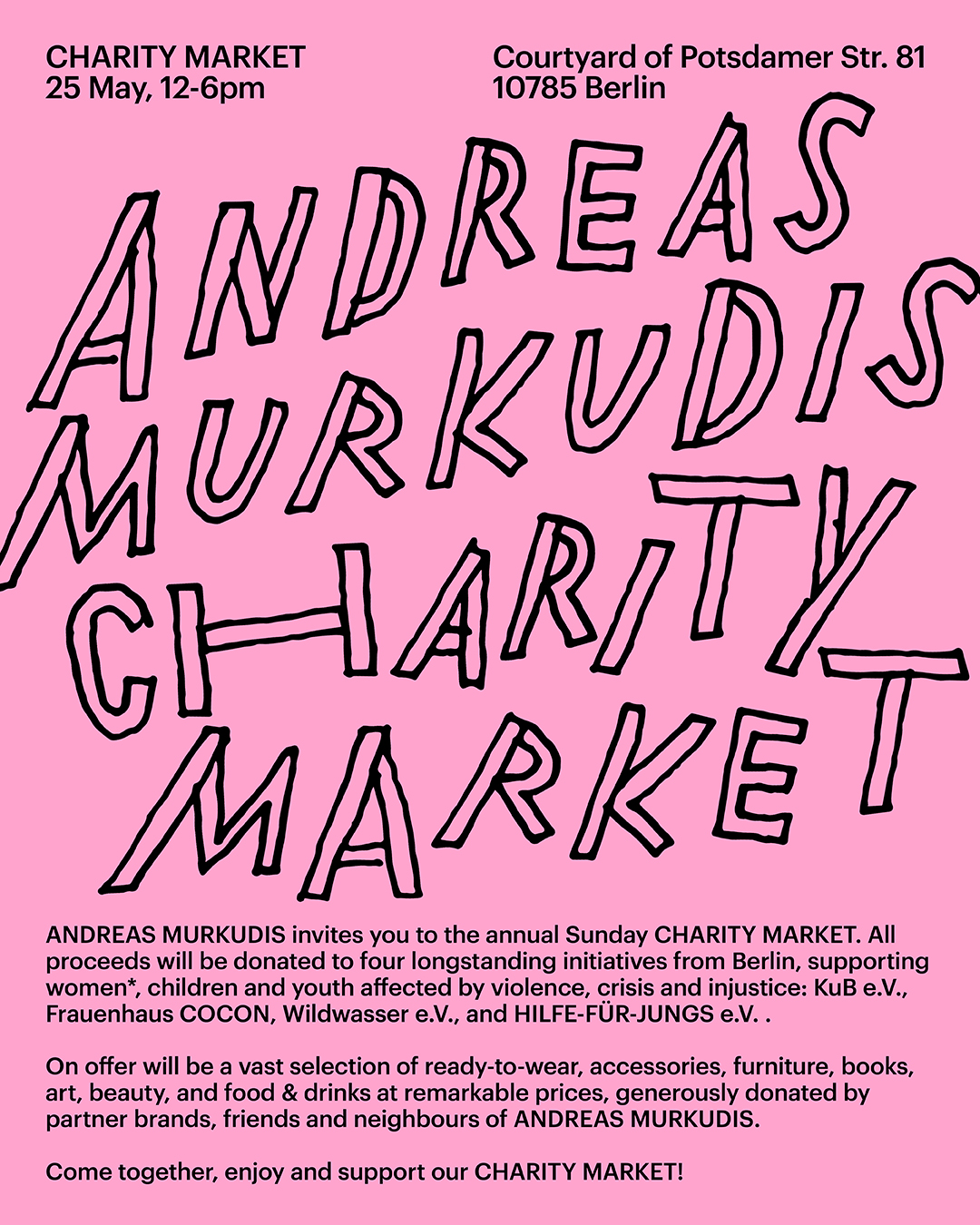4th CHARITY MARKET Supporting Social Initiatives in Berlin