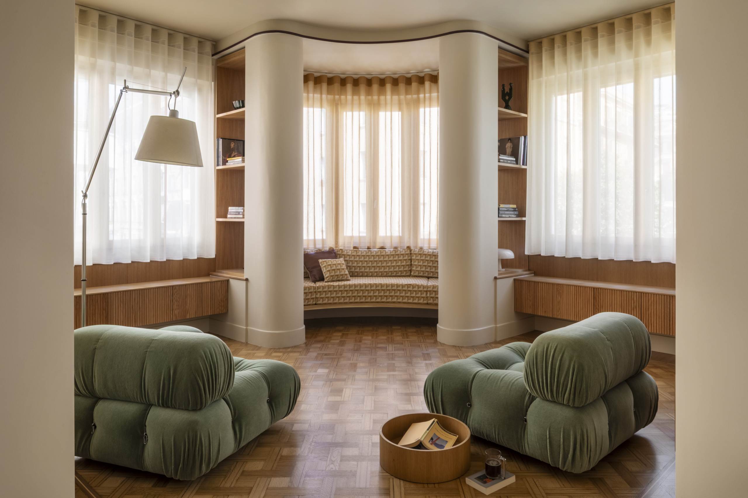 Casa Continua: In Rome, time becomes material in interiors