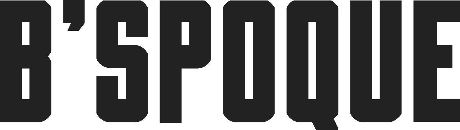 The logo of the B'SPOQUE magazine. Click here to go to the homepage.