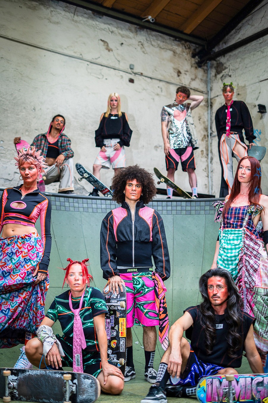 DAMUR SS27 Turns BFW into a Living Skatepark Rave